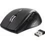 Renkforce RF-WM-210 Ergonomiczna Bezprzewodowa Mysz Optyczna Czarna 1600 DPI 6 Przycisków RF-5827190