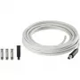 Renkforce SKB 488-20 kabel koncentryczny 20 m biały 75 omów podwójnie ekranowany