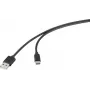 Kabel Renkforce USB 2.0 USB-A do USB-C 1m Czarny RF-6830420