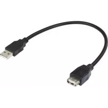 Renkforce przedłużacz USB 2.0 z elastycznym ramieniem 0,16 m czarny 1333151