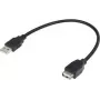Renkforce przedłużacz USB 2.0 z elastycznym ramieniem 0,16 m czarny 1333151