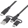 Renkforce kabel do ładowania USB 2.0 USB-C 3m czarny RF-6615910