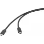 Kabel USB-C Renkforce USB 3.2 Gen 2x2 20 Gbps 4K 60Hz 100W PD 0,5m Czarny RF-6830470