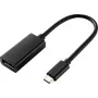 Kabel adapter Renkforce USB-C na DisplayPort 14 cm 4K@60Hz Czarny RF-4613070