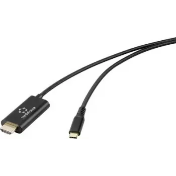Renkforce kabel adapter USB-C na HDMI 2m czarny 4K@60Hz RF-7116130