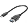 renkforce Kabel adapter USB-C na USB 3.0 A z OTG, 0,15 m, czarny, pozłacane styki