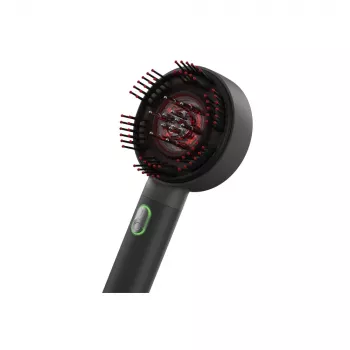 RENPHO Masażer do Skóry Głowy WMC01 Bezprzewodowy Wodoodporny IPX7 Shiatsu Ugniatanie z 4 Odłączanymi Silikonowymi Głowicami, 4 Tryby, USB Ładowanie, Czarny