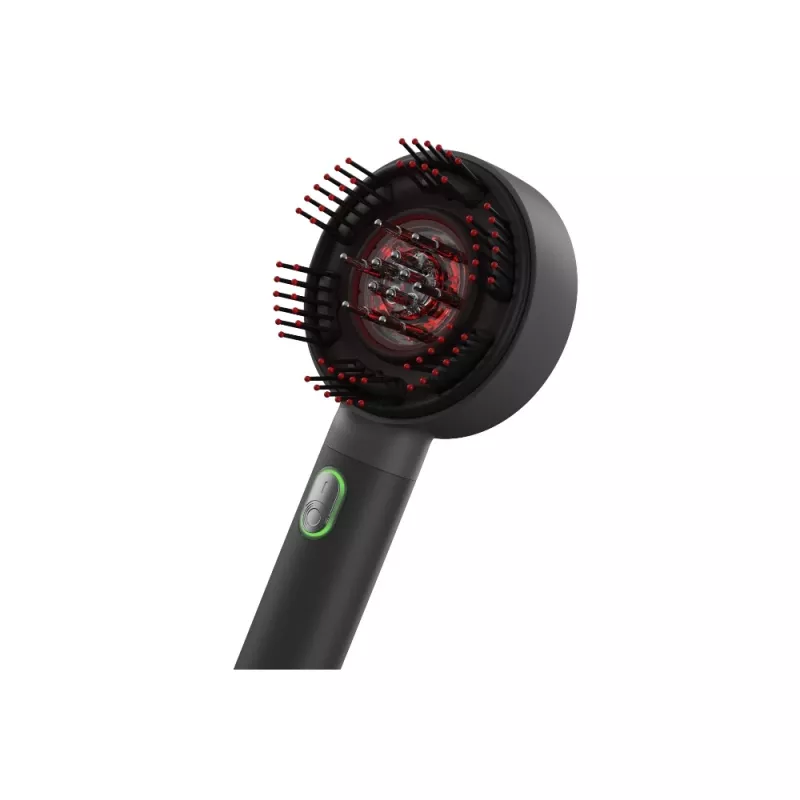 RENPHO Masażer do Skóry Głowy WMC01 Bezprzewodowy Wodoodporny IPX7 Shiatsu Ugniatanie z 4 Odłączanymi Silikonowymi Głowicami, 4 Tryby, USB Ładowanie, Czarny