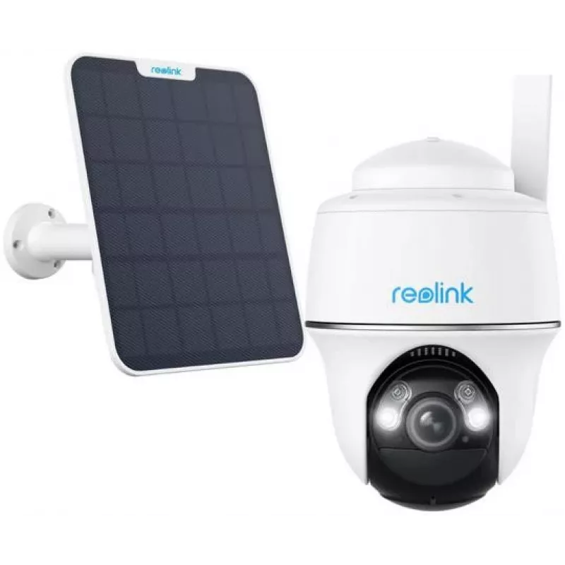 Reolink Go Series G430 5MP 4G LTE Zasilana Energią Słoneczną Zewnętrzna Kamera Bezpieczeństwa z Detekcją Osób/Pojazdów i Baterią 7800mAh