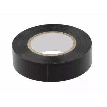 REPERO 711E Czarna taśma izolacyjna PVC 19mm x 20m