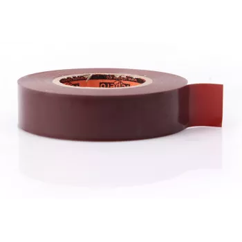 REPERO 711E Brązowa taśma izolacyjna PVC 19 mm x 20 m