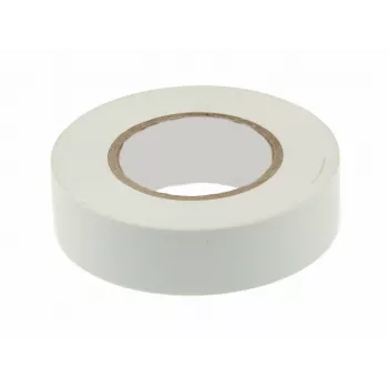 REPERO 711E Biała taśma izolacyjna PVC 19mm x 20m