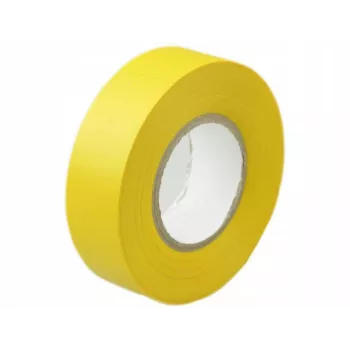 REPERO 711E Żółta taśma izolacyjna PVC 19mm x 20m