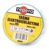REPERO TTE711E4-0019-20 PVC Taśma izolacyjna elektryczna, zielona, 19 mm x 20 m, 600V, niepalna