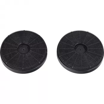RESPEKTA Carbon Filter MIZ8000 Silver/Black 2 Pieces Round