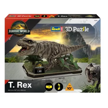 Revell 00246 Volkswagen T1 Bus Puzzle 3D, 107 elementów, 10+ lat