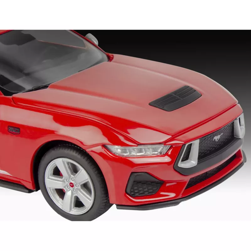 Revell 07743 2024 Ford Mustang GT Click-System 1:25 Plastikowy Model do Sklejania