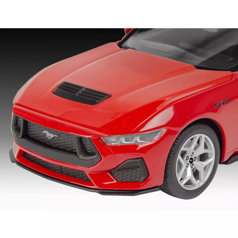 Revell 07743 2024 Ford Mustang GT Click-System 1:25 Plastikowy Model do Sklejania