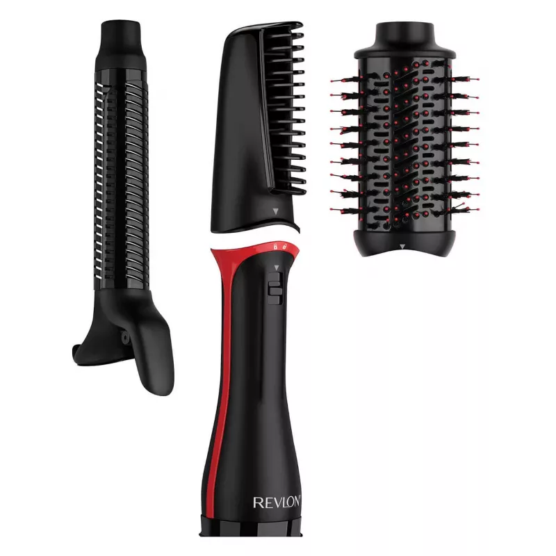 Suszarka i multistyler do włosów REVLON One-Step OneStep Czarny Czerwony (RVDR5333E)