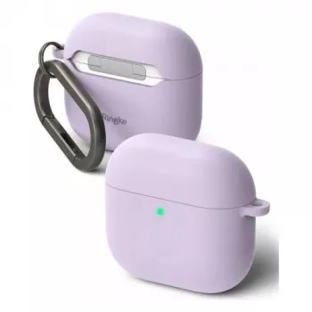 Ringke AirPods 4 Case Silicone Light Purple