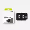 Ringke Camera Frame 2-Pack do Samsung Galaxy Z Flip 8 - Czarna aluminiowa ramka ochronna na obiektyw z hartowanym szkłem 9H
