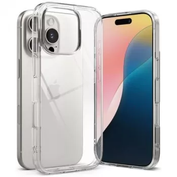 Ringke Fusion Clear Case do iPhone 16 Pro Max – przezroczyste hybrydowe etui ochronne