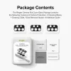 Ringke Galaxy A13 4G Camera Protector Full Cover Glass (3 Pack) Black