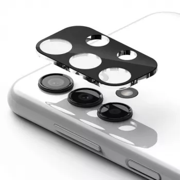 Ringke Galaxy A13 4G Camera Protector Full Cover Glass (3 Pack) Black