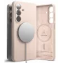 Ringke Silicone Magnetic MagSafe Case for Samsung Galaxy S26+ Plus - Pink Sand