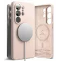 RINGKE Silicone Magnetic MagSafe Case for Samsung Galaxy S26 Ultra - Pink Sand