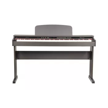 Ringway RP120 RW 88-klawiszowe cyfrowe pianino z młoteczkową klawiaturą, 16 brzmień, 3 pedały, głośniki stereo i USB MIDI - palisander