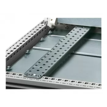 Rittal 4398.000 System Chassis do obudów TS 8, SE 8, CM, TP - Srebrny, Stal ocynkowana, 500 mm, 2 sztuki
