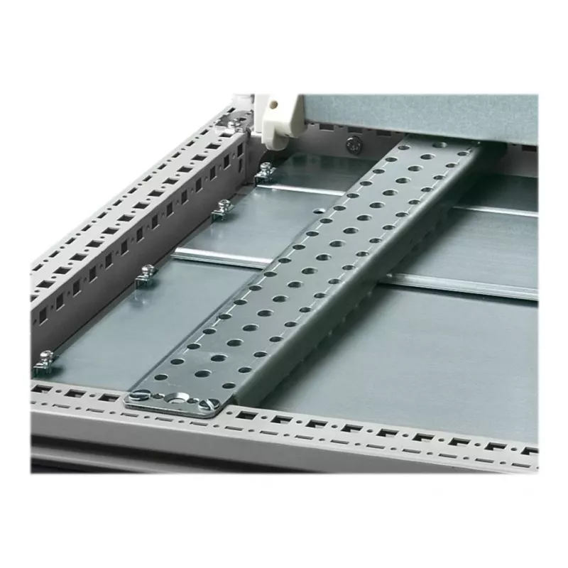 Rittal 4398.000 System Chassis do obudów TS 8, SE 8, CM, TP - Srebrny, Stal ocynkowana, 500 mm, 2 sztuki