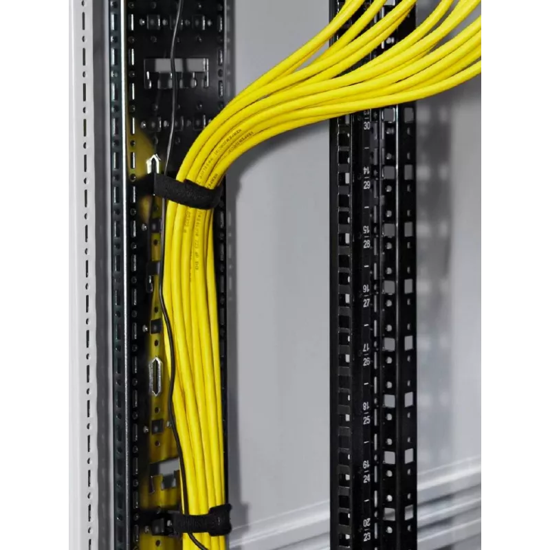 Rittal 5302.120 Panel do zarządzania kablami 1U 19 cali RAL 9005