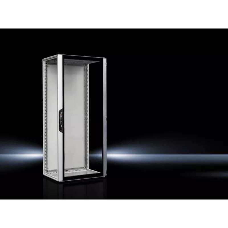 Rittal 5327.190 Wolnostojąca szafa serwerowa 42U IP55, 800x1000x2000 mm, czarno-szara, drzwi ze szkła hartowanego