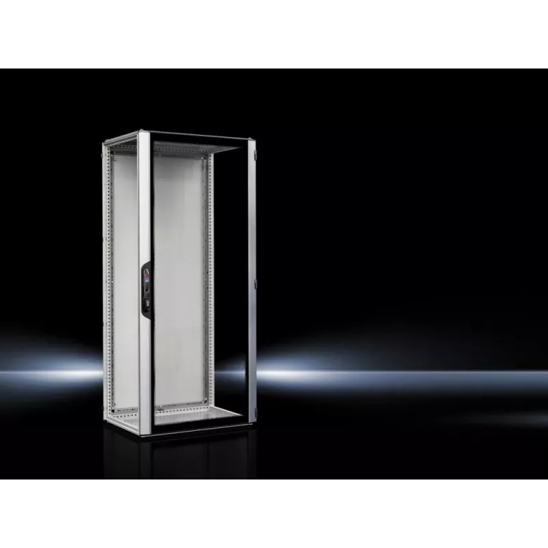 Rittal 5327.190 Wolnostojąca szafa serwerowa 42U IP55, 800x1000x2000 mm, czarno-szara, drzwi ze szkła hartowanego