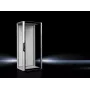 Rittal 5327.190 Wolnostojąca szafa serwerowa 42U IP55, 800x1000x2000 mm, czarno-szara, drzwi ze szkła hartowanego