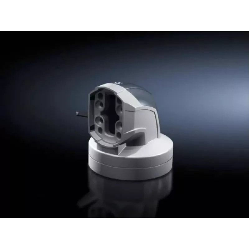 Rittal 90° złącze kątowe System 60 do połączenia ramienia wspornika Ø 130 mm - CP 6206.380 odlew aluminium/cynk, tworzywo sztuczne