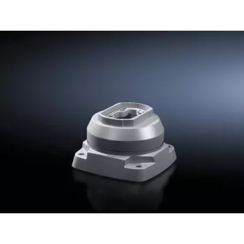 Rittal CP 120 Złącze górne, pionowe prowadzenie kabli, jasnoszary (RAL 7035), IP54, obrót 300°, aluminium odlewane ciśnieniowo, 6212.720