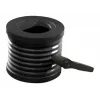 Rittal CP Adapter uchylny ±45° do połączenia ramienia wspornika Ø 130 mm, aluminium odlewane, szary grafitowy RAL 7024 6206.420