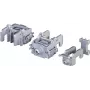 Rittal RiLine60 Złącze szynowe SV 9677.460, 690 V AC, 160 A, 1,5-70 mm², połączenie śrubowe, szary, 3 sztuki