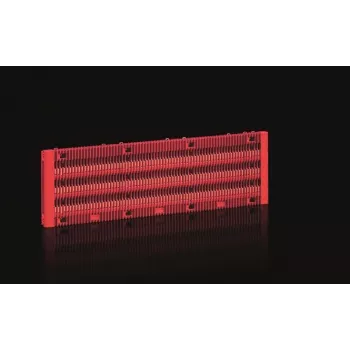 Rittal RiLineX 3-biegunowa płyta systemu szyn zbiorczych 630 A 1000 V, 30x5 mm Cu, 600 mm 9360084