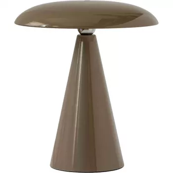 Rituali Domestici Lucilla Lampa Stołowa K99 23 cm Brązowa
