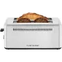 Toster RIVIERA & BAR QGP480 ze stali nierdzewnej, 2-slot XL Extra-Long, 1500 W, 7 poziomów opiekania, rozmrażanie i podgrzewanie