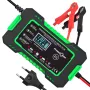 RJ TIANYE FreedConn RJ-C 120501A 12V 6A inteligentna automatyczna ładowarka do akumulatorów kwasowo-ołowiowych AGM GEL EFB z wyświetlaczem LCD