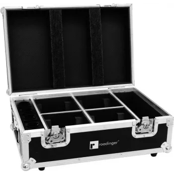 ROADINGER Flight Case na 4x AKKU TL-3 Trusslight QuickDMX ze zintegrowaną ładowarką 31005126