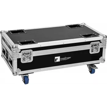 ROADINGER Flight Case na 6 AKKU IP UP-4 Plus HCL Spot WDMX z funkcją ładowania 31005215