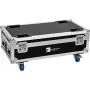 ROADINGER Flight Case na 6 AKKU IP UP-4 Plus HCL Spot WDMX z funkcją ładowania 31005215