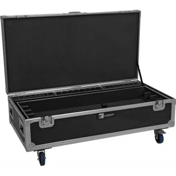 ROADINGER Flight Case na 8x AKKU IP Pixel Tube 360° PRO CRMX z funkcją ładowania i kółkami
