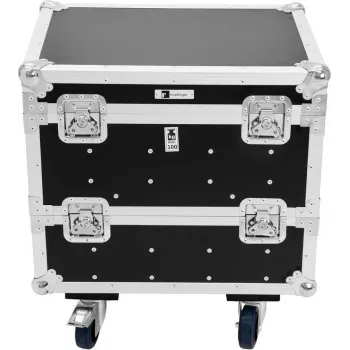 ROADINGER Flight Case na 8x Eurolite IP PIX Strobe RGB CW+WW z kółkami 64x46,5x56,5cm